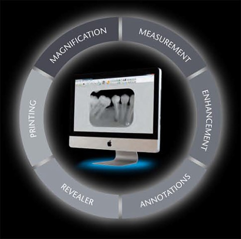 Apixia Dental Phosphor Plate X-Ray System