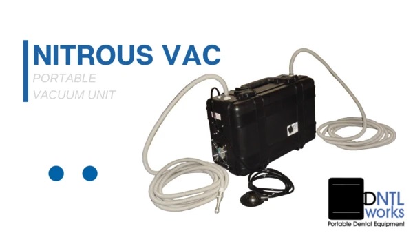 nitrous Vac Portable Dental Vacuum Unit
