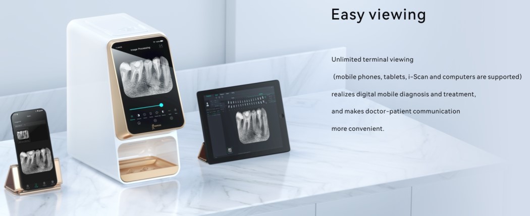 I-Scan Woodpecker Medical Dental Phosphor Plate Digital X-Ray Scanner