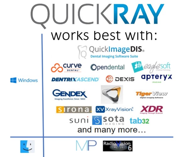 Quick Ray Digital Dental X-Ray Sensors