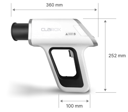 Clarox VX-30 X4 Portable Handheld Dental Intraoral X-Ray