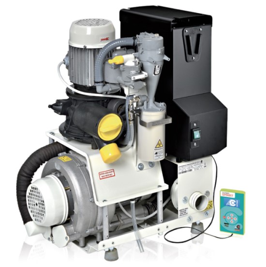 Cattani Turbo Smart 2V Dental Dry Vacuum Suction Pump