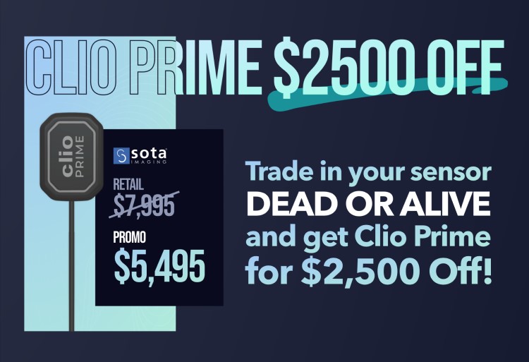 Sota Imaging Clio Prime Sensor 4th Quarter Special