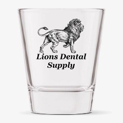 Free Shot Glass Lions Dental Supply